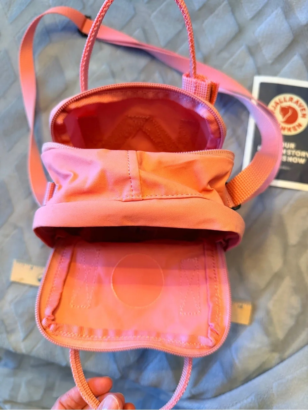 Fjällräven Kånken Sling Mini Crossbody Backpack Pink NWOT
